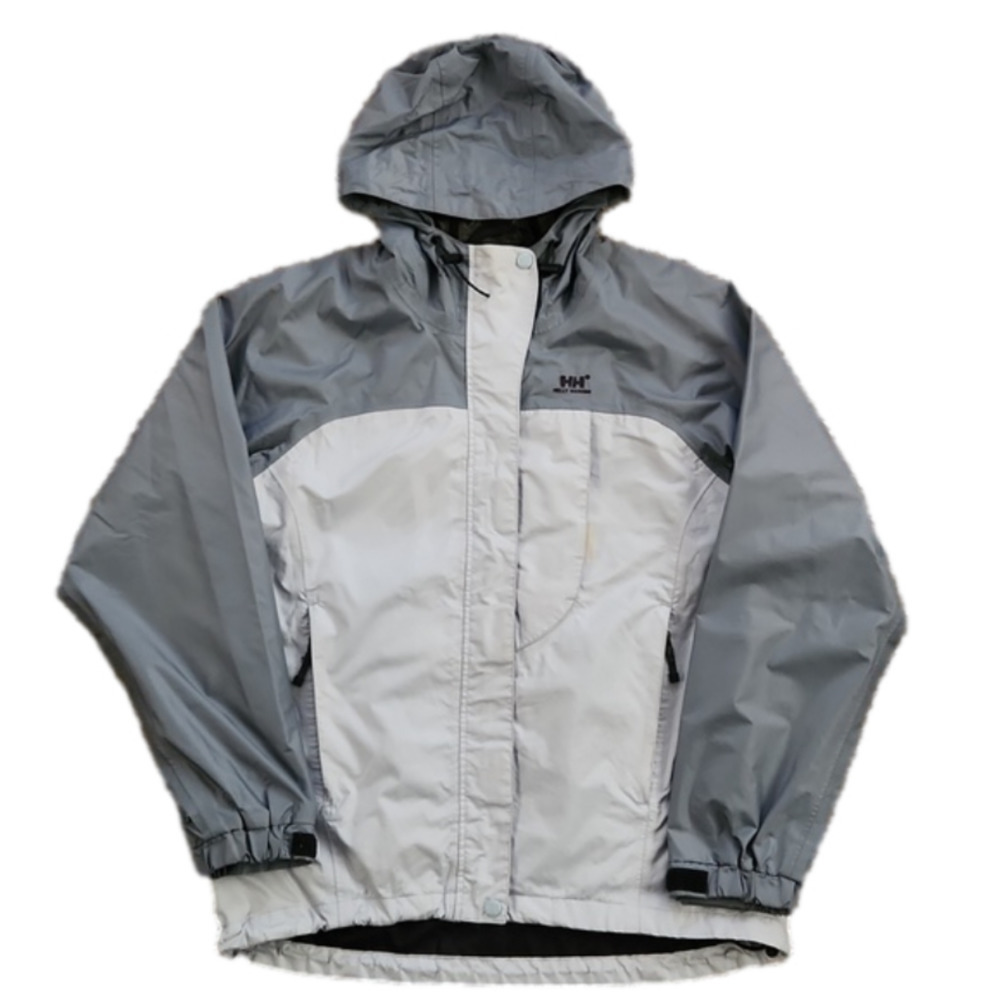 Helly Hanson HellyTech Gray & Silver Waterproof Coat